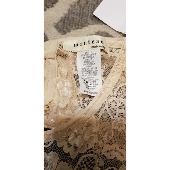 NWT MONTEAU MATERNITY TOP LARGE - Picture 5 of 5